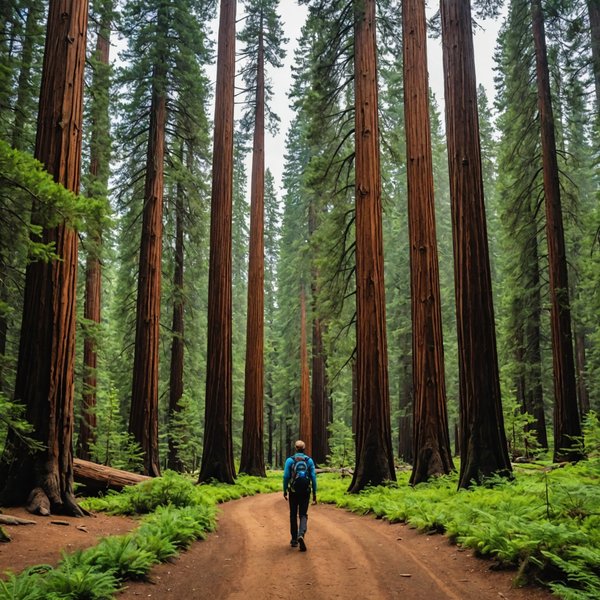 Quels sont les meilleurs itinéraires pour une randonnée en forêt de séquoias en Californie?