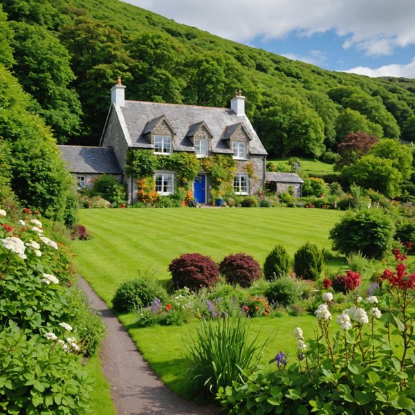 Peut-on trouver une maison de vacances en Irlande avec des cours de jardinage et des randonnées guidées?
