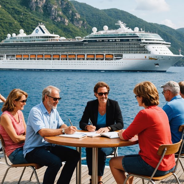 Comment choisir une croisière qui offre des ateliers d'écriture de voyage avec des auteurs célèbres?